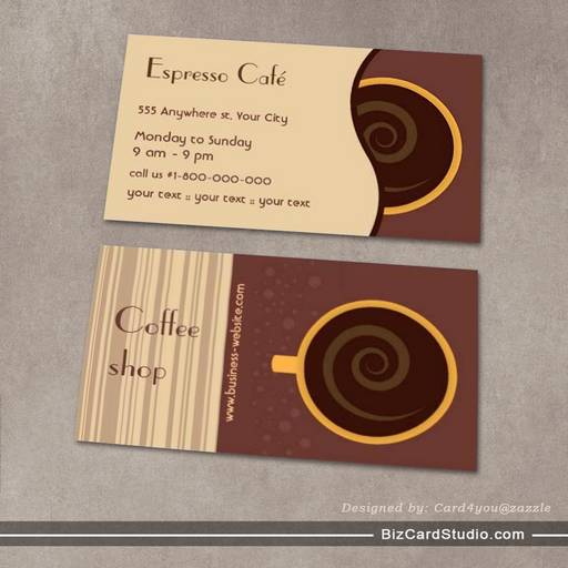 Coffee Business Card