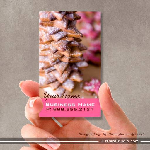 Gourmet Cookies Business Cards